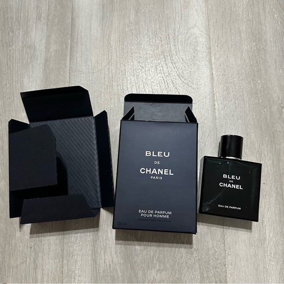 CHANEL Other Chanel De Bleu Mens Cologne Bottle And Box Empty
